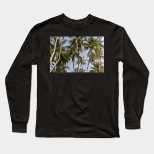 Palm Trees at Koh Tao Long Sleeve T-Shirt